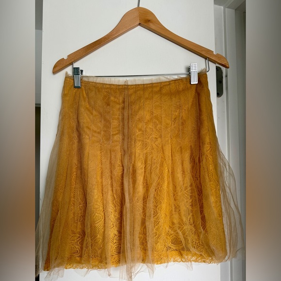 NWT Rodarte for Target yellow tulle skirt size 5 - Picture 3 of 7
